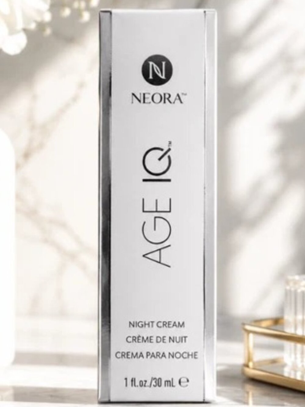 Neora Age IQ NIGHT Cream (Nerium AD - Age Defying) 1 fl oz - 11/2027 - NIB!